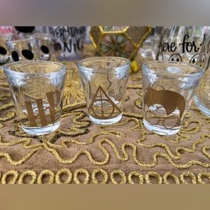 Harry Potter shot glasses - set of 3